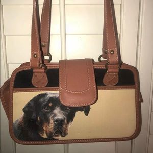 Women’s Rottweiler purse nwot